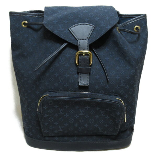 2104102226714 1 Louis Vuitton Montsouris GM Rucksack Monogram Blue