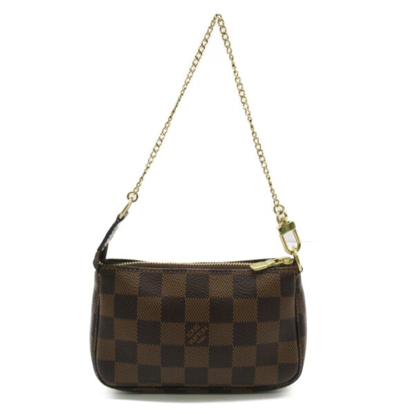 2104102237604 1 Louis Vuitton Mini Pochette Accessoire Pouch Damier Brown