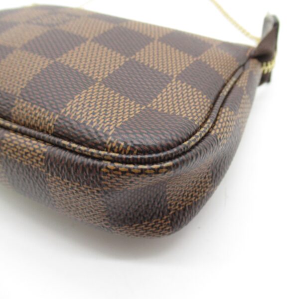 2104102237604 5 Louis Vuitton Mini Pochette Accessoire Pouch Damier Brown