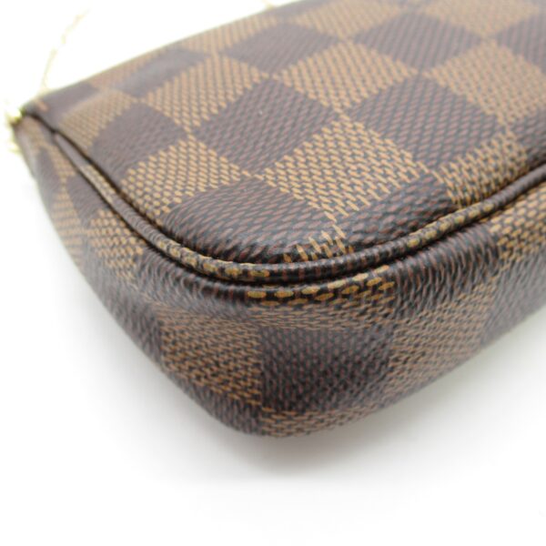 2104102237604 6 Louis Vuitton Mini Pochette Accessoire Pouch Damier Brown