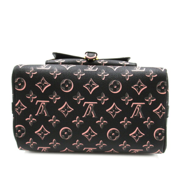 2104102248679 4 LOUIS VUITTON Speedy Bandouliere 2way Shoulder Bag Monogram Black Pink