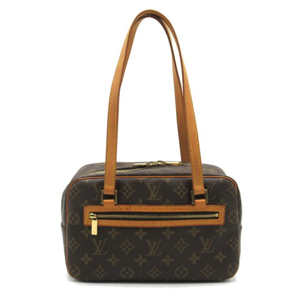 2104102249508 1 LOUIS VUITTON Cite MM Shoulder Bag Monogram Brown