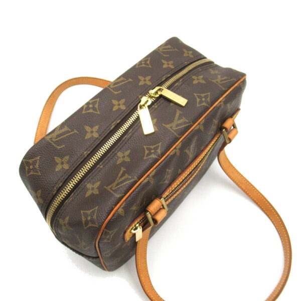 2104102249508 4 LOUIS VUITTON Cite MM Shoulder Bag Monogram Brown