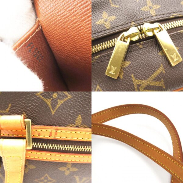 2104102249508 9c LOUIS VUITTON Cite MM Shoulder Bag Monogram Brown