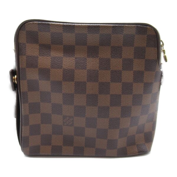 2104102250238 7 LOUIS VUITTON Olaf PM Shoulder Bag Damier Brown