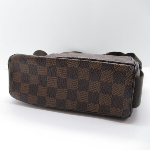 2104102250238 8 LOUIS VUITTON Olaf PM Shoulder Bag Damier Brown