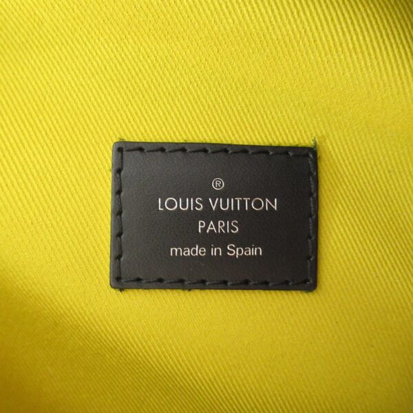 2104102263184 13 Louis Vuitton Stickers Avenue Sling Damier Graphite Shoulder Bag Black Rainbow