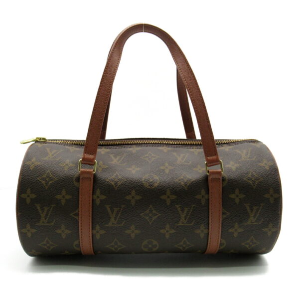 2104102263337 1 Louis Vuitton Papillon GM Monogram Shoulder Bag Brown