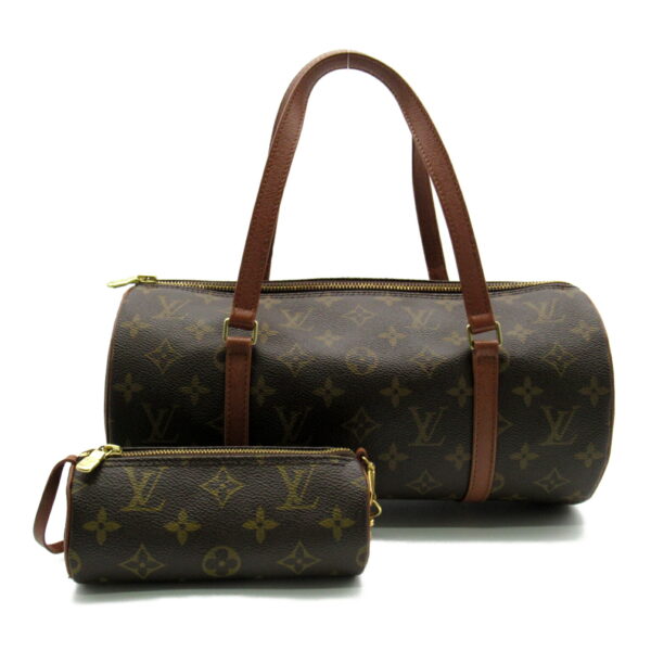 2104102263337 4 Louis Vuitton Papillon GM Monogram Shoulder Bag Brown