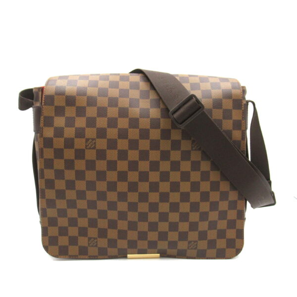 2104102265966 1 Louis Vuitton Bastille Damier Messenger Bag Brown