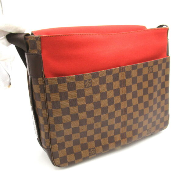 2104102265966 4 Louis Vuitton Bastille Damier Messenger Bag Brown