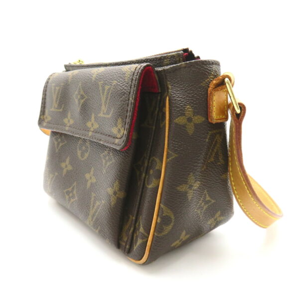 2104102269476 3 Louis Vuitton Viva Cité PM Monogram Shoulder Bag Brown