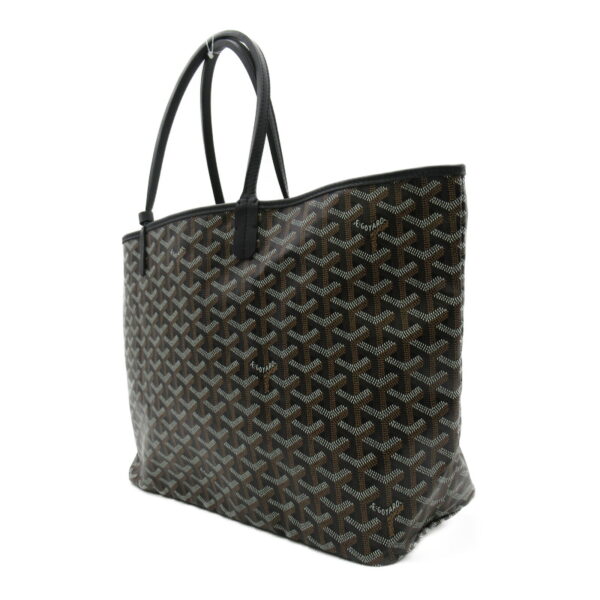 2104102271134 02 Goyard Saint Louis PM Canvas Tote Bag Black White