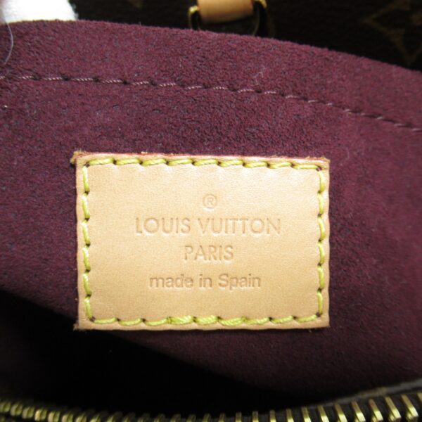 2104102276801 9 Louis Vuitton Montaigne BB Monogram Tote Bag Brown