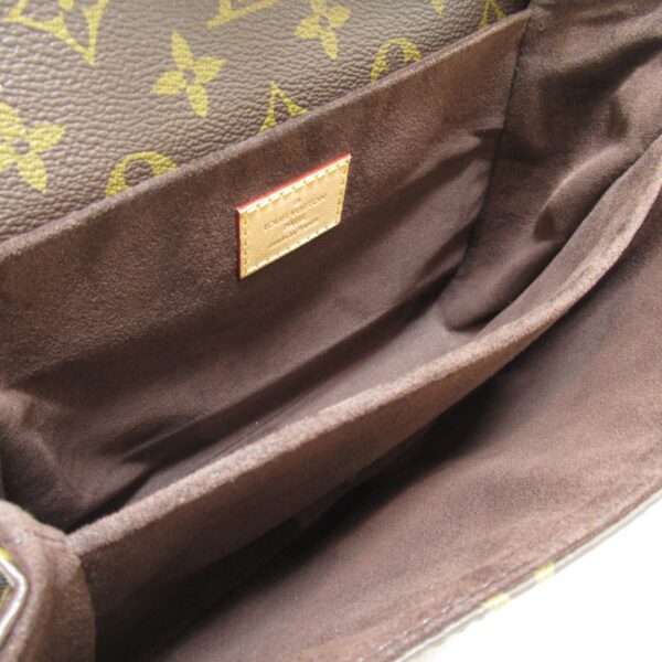 2104102276818 9 Louis Vuitton Pochette Metis MM 2 Way Shoulder Bag Brown