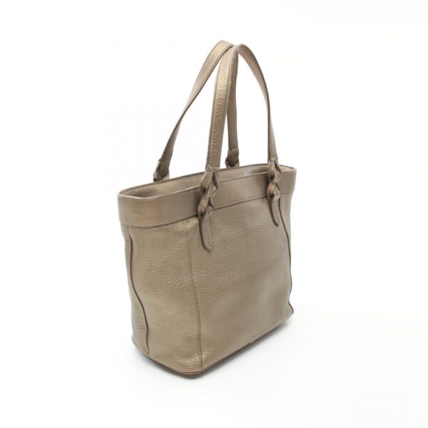 2104102279192 2 Loewe Fusta Leather Tote Bag Khaki