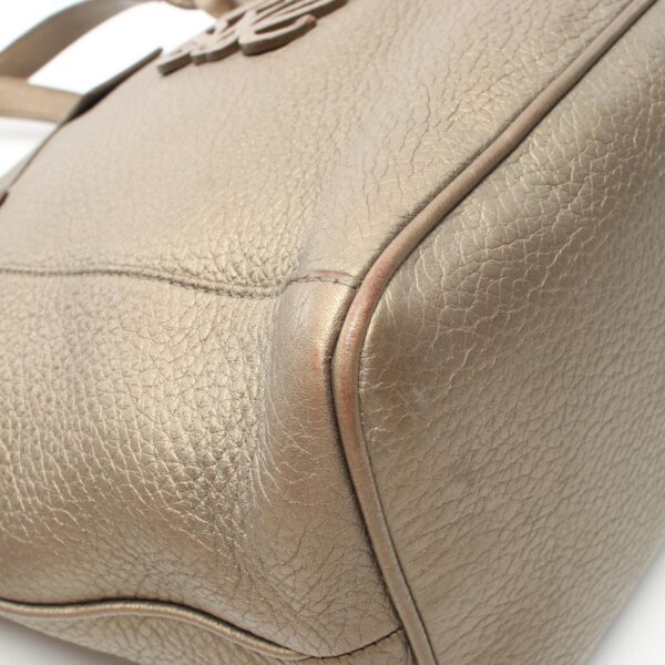 2104102279192 7 Loewe Fusta Leather Tote Bag Khaki