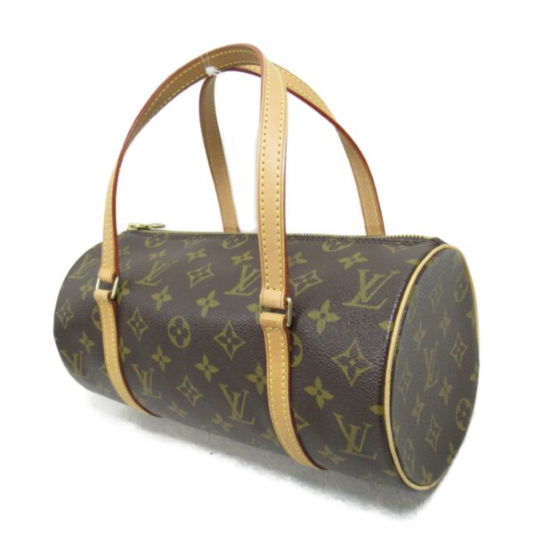 2104102280280 4 Louis Vuitton Papillon PM Monogram Handbag Brown