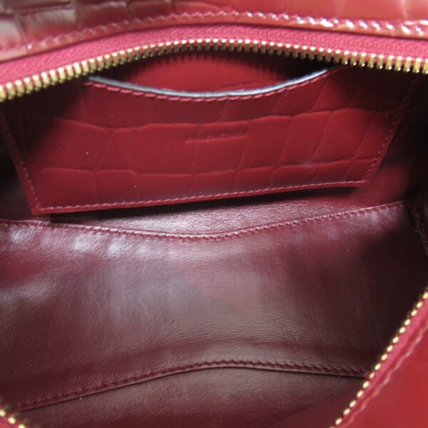 2104102285452 10 Balenciaga 2way Shoulder Bag Bordeaux