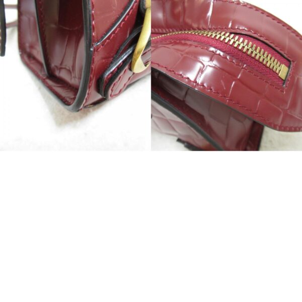 2104102285452 7c Balenciaga 2way Shoulder Bag Bordeaux