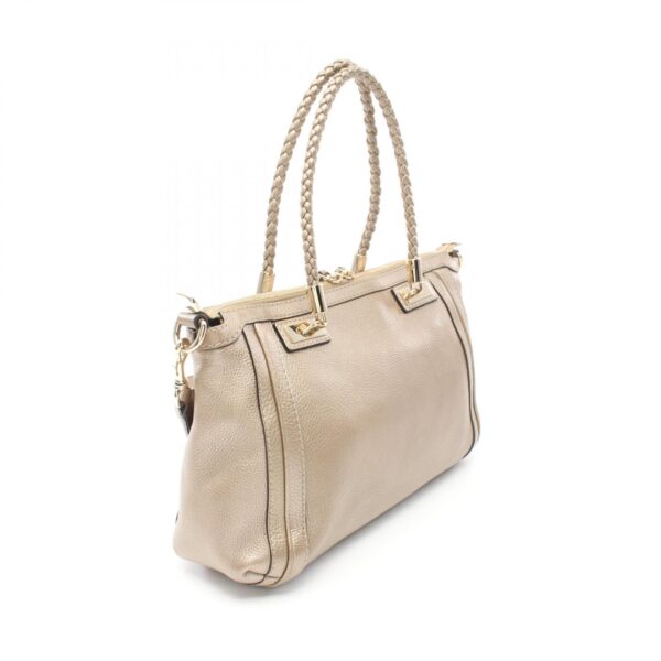 2104102286725 2 Gucci Bella Bamboo Tote Bag Beige