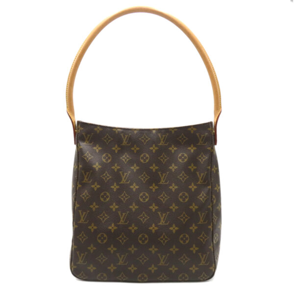 2104102289214 1 Louis Vuitton Looping Shoulder Bag Monogram Brown