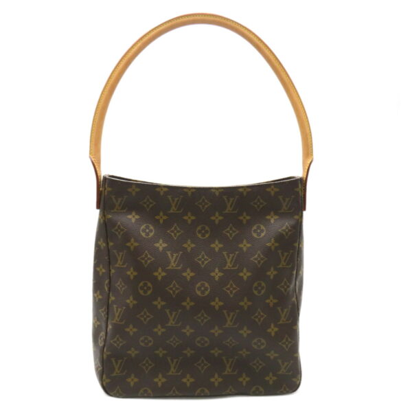 2104102289214 2 Louis Vuitton Looping Shoulder Bag Monogram Brown