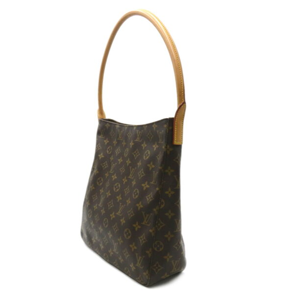 2104102289214 3 Louis Vuitton Looping Shoulder Bag Monogram Brown