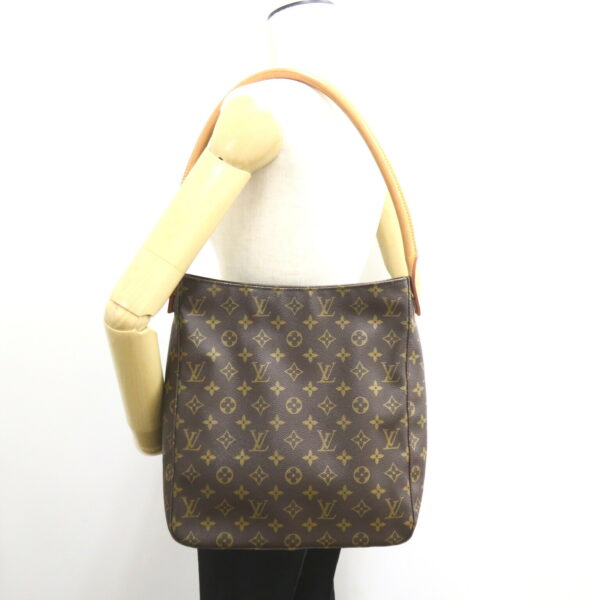 2104102289214 6 Louis Vuitton Looping Shoulder Bag Monogram Brown