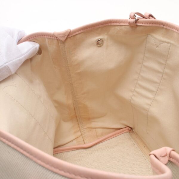 2104102294492 8 Balenciaga Blue Cabas S Tote Bag Ivory Pink