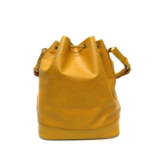 21048992 Louis Vuitton Noe Drawstring Bag Epi Leather Yellow Purple