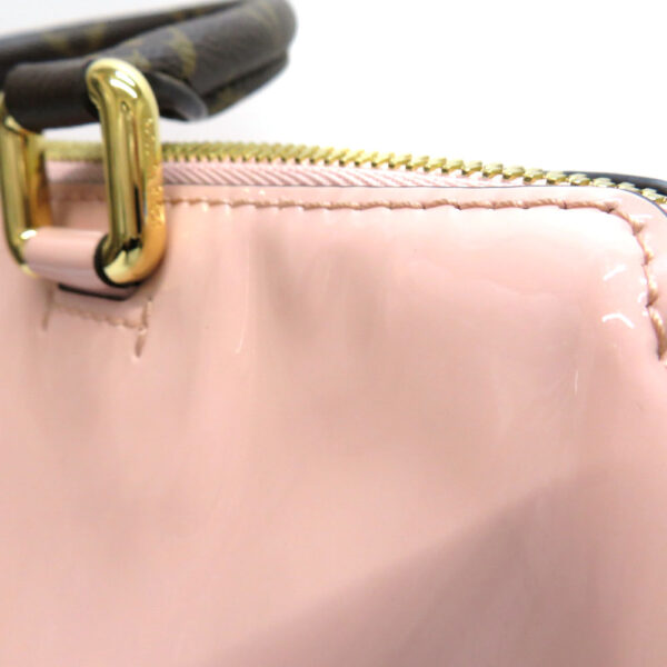 210501913 Louis Vuitton Tote Bag Miroir Patent Leather Pink