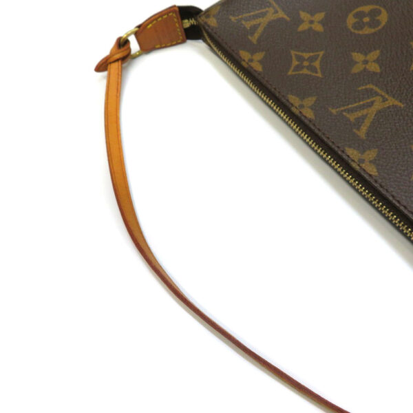 210531810 Louis Vuitton Pochette Accessoire Pouch Monogram Canvas Brown