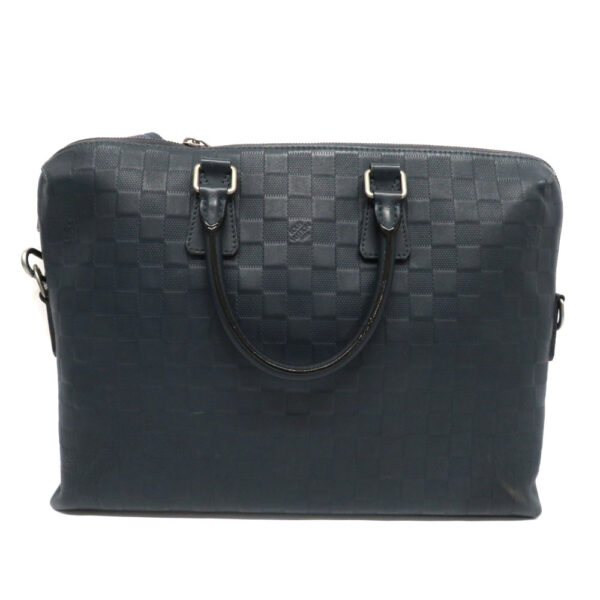 21064691 Louis Vuitton Porte de Cumin Voyage Damier Infini Business Bag Onyx