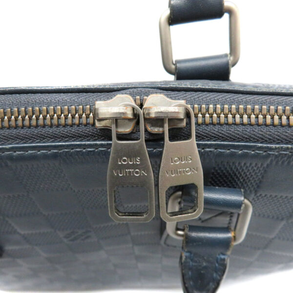 210646910 Louis Vuitton Porte de Cumin Voyage Damier Infini Business Bag Onyx