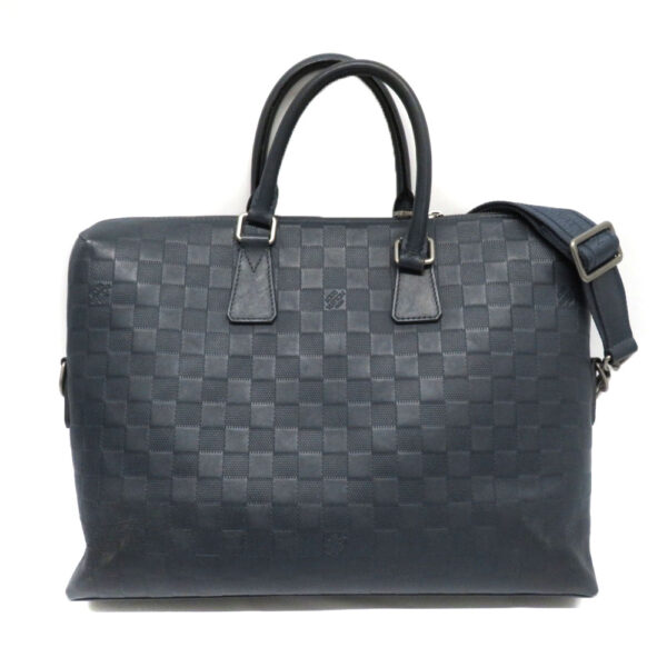 21064692 Louis Vuitton Porte de Cumin Voyage Damier Infini Business Bag Onyx