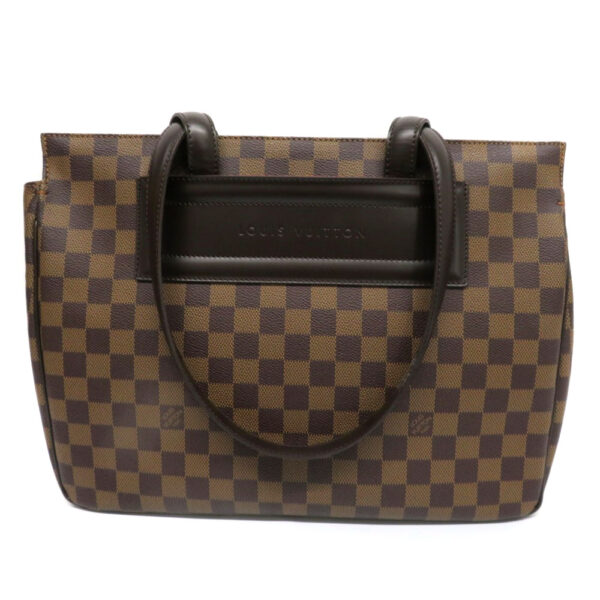 21066021 Louis Vuitton Parioli PM Tote Bag Damier Canvas Brown