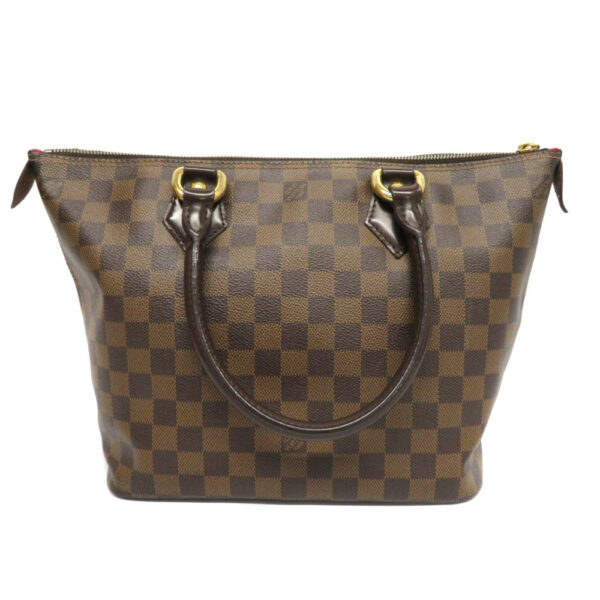 21066372 Louis Vuitton Saleya PM Tote Bag Damier Canvas Brown