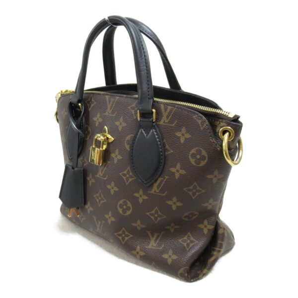 2106800500950 4 Louis Vuitton Flower Zipped Tote PM 2way Shoulder Bag Monogram Brown