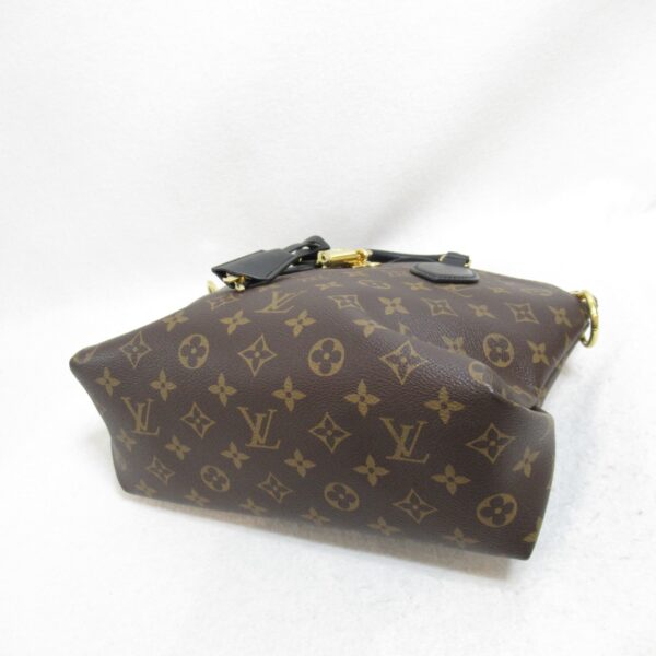 2106800500950 5 Louis Vuitton Flower Zipped Tote PM 2way Shoulder Bag Monogram Brown