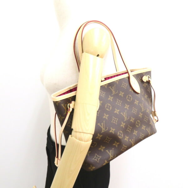 2106800509823 5 Louis Vuitton Neverfull PM Tote Bag Monogram Brown