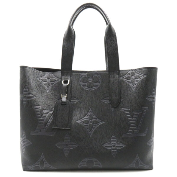 2106800524642 1 Louis Vuitton Shadow Caba Voyage NV Tote Bag Monogram Shadow Black