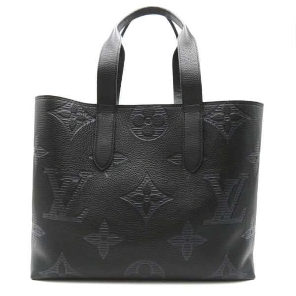 2106800524642 2 Louis Vuitton Shadow Caba Voyage NV Tote Bag Monogram Shadow Black