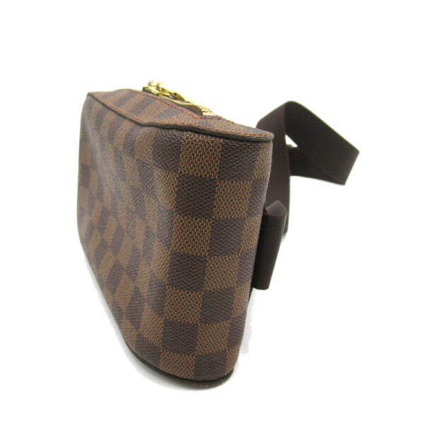 2106800530100 3 Louis Vuitton Jeronimos Waist Bag Damier Brown