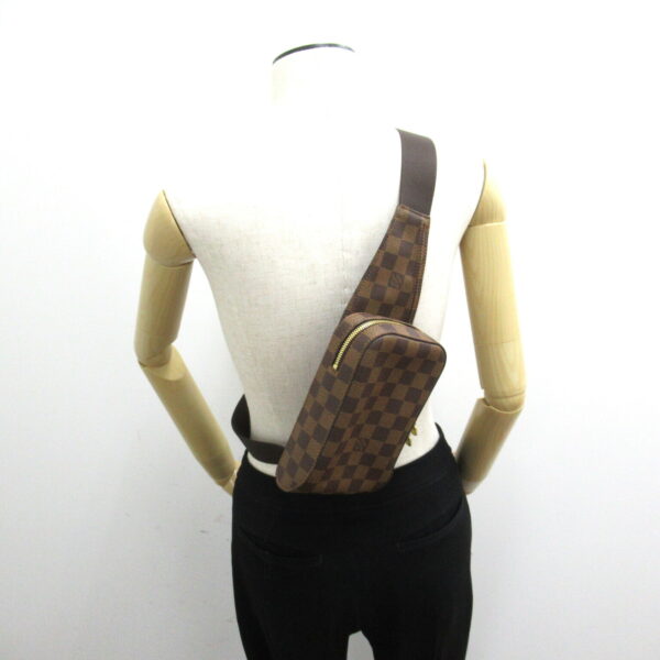 2106800530100 5 Louis Vuitton Jeronimos Waist Bag Damier Brown