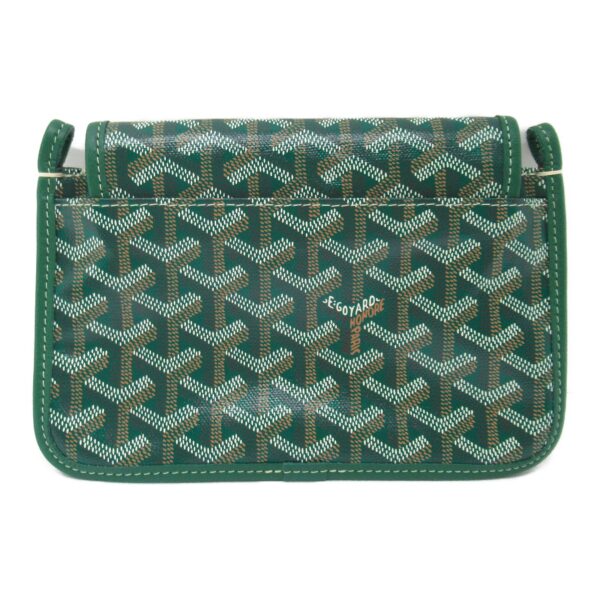 2106800530988 5 Goyard Plumet Canvas Shoulder Bag Green