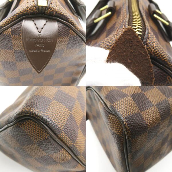 2106800532807 9c LOUIS VUITTON Speedy 25 Handbag Damier Brown