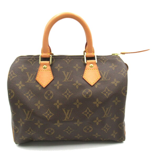 2106800533996 1 LOUIS VUITTON Speedy 25 Handbag Monogram Bag Brown