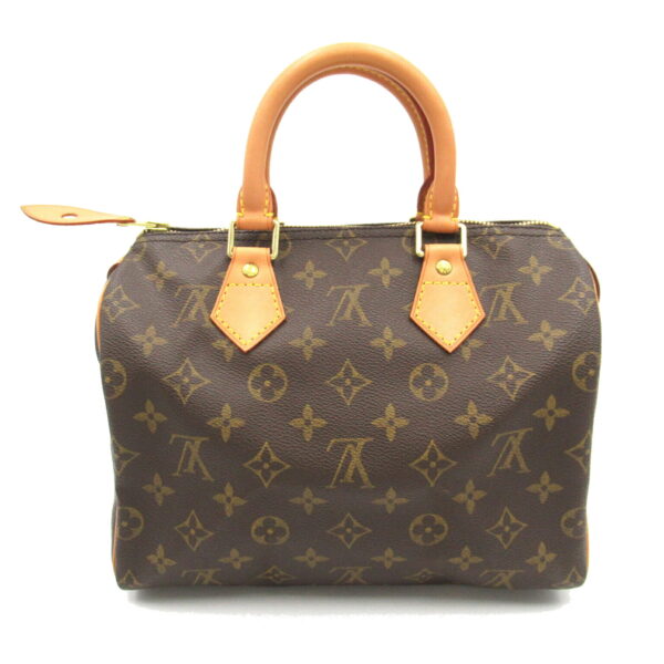 2106800533996 2 LOUIS VUITTON Speedy 25 Handbag Monogram Bag Brown