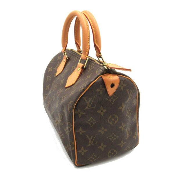 2106800533996 3 LOUIS VUITTON Speedy 25 Handbag Monogram Bag Brown